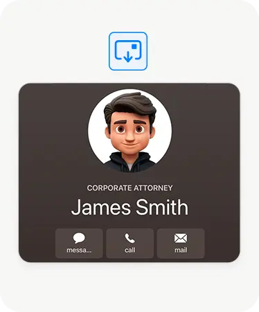 Hyper Mode instant contact save on eylet
