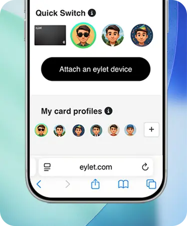 Multiple digital business card profiles for financial advisors